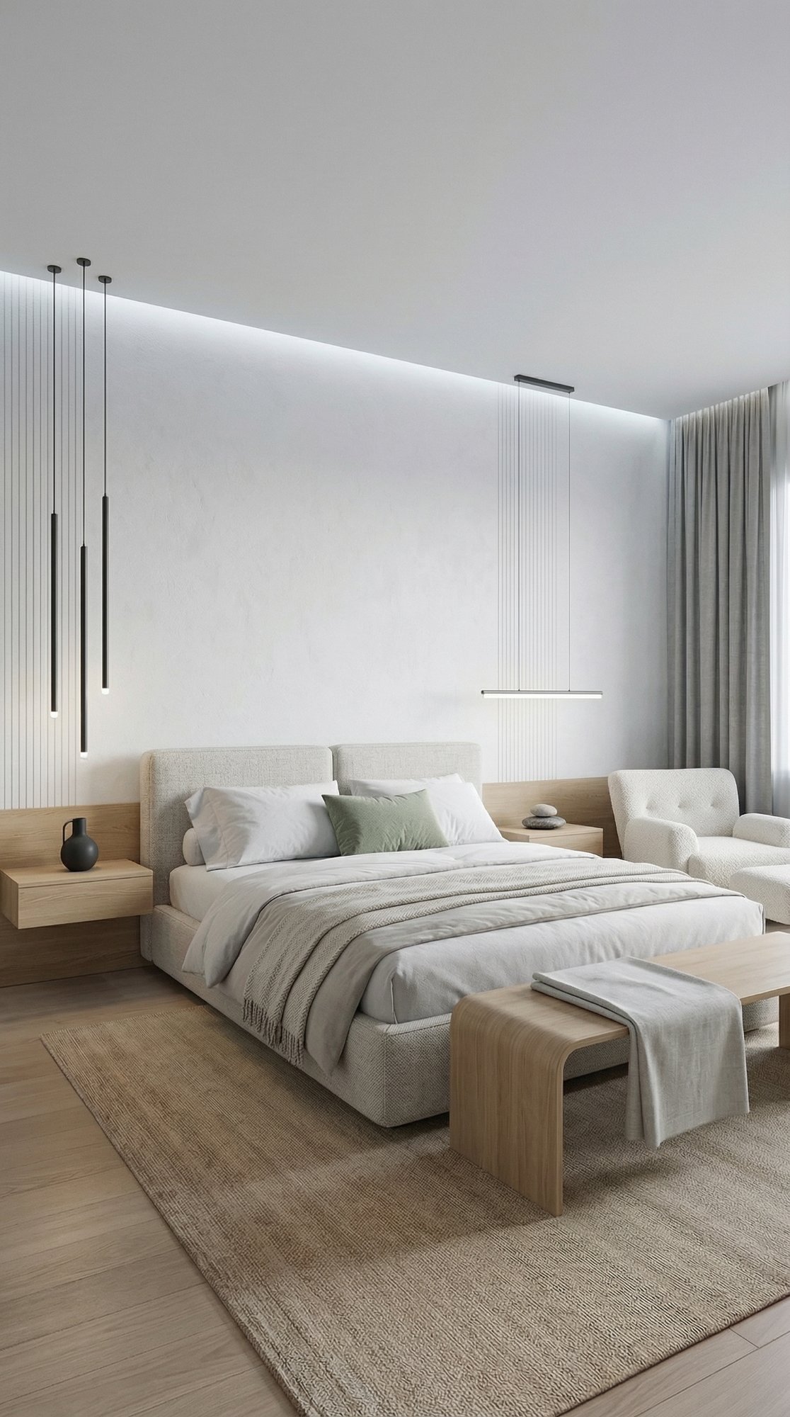 Bedroom — Minimal White